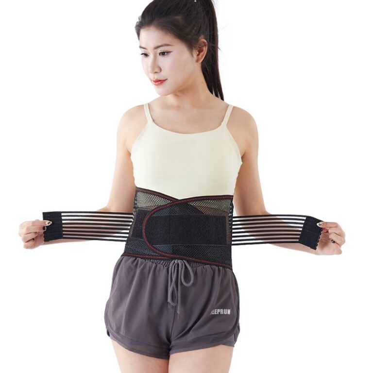 Steel plate breathable waist support Steel plate breathable waist support